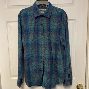 ROBERT GRAHAM MEN'S SIZE XL SHIRT MULTI COLOR NEW WITH TAGS